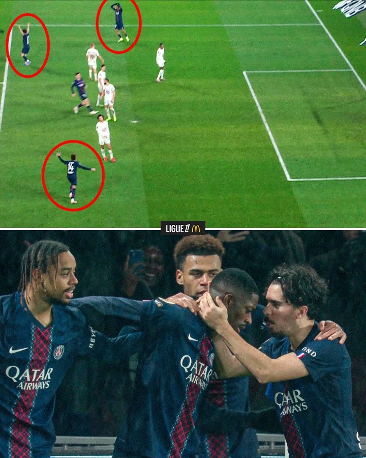 开云体育官网-艺术品！登贝莱神仙挑射技惊四座，队友现场目睹震撼抱头+庆祝