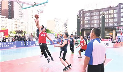 kaiyun-“匠心独秀・劳动者杯”3V3篮球赛举行|体育比赛|赛事|全民健身|挑战赛|黔南_新浪体育_新浪新闻